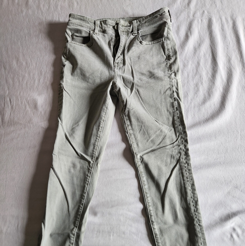 American Eagle Outfitters Army green Skinny Jeans